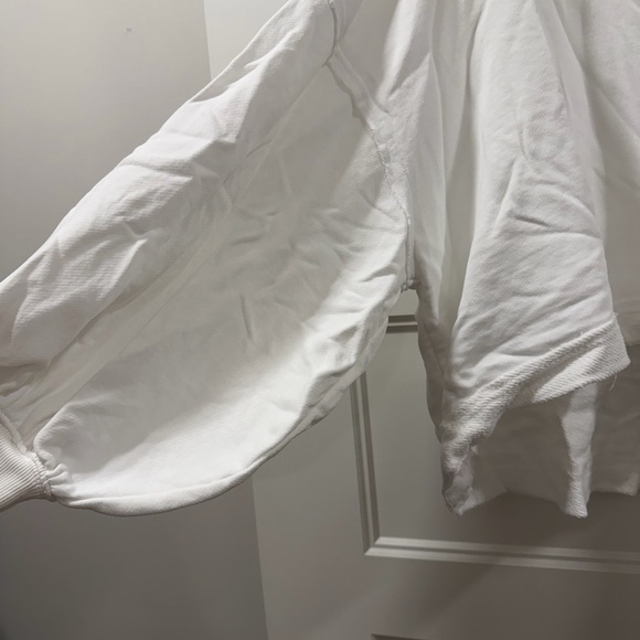 Free People White Women's Sweatshirt - Picture 4 of 5